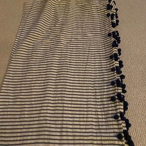 Anthropologie Pom Tassel Curtains